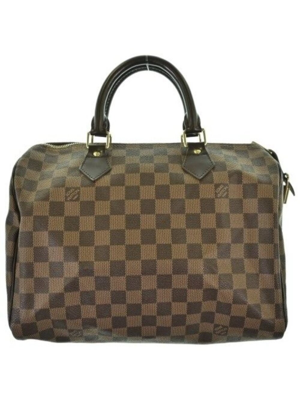 Louis Vuitton Damier Speedy 30 Handbag Brown